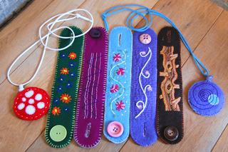 felt jewellery