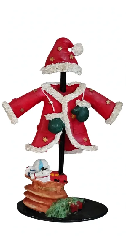 Santa Suit on Stand