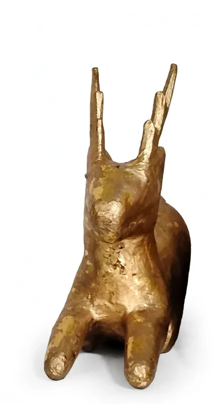 Gold Reindeer Set (3)