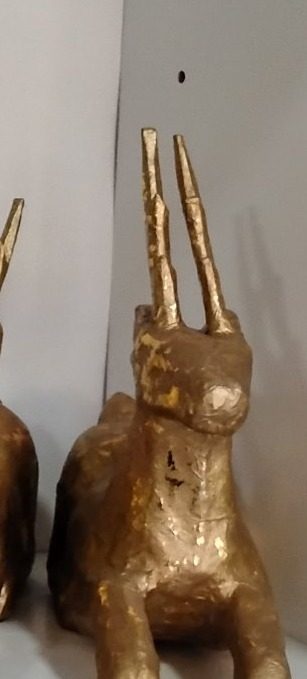 Gold Reindeer Set (4)