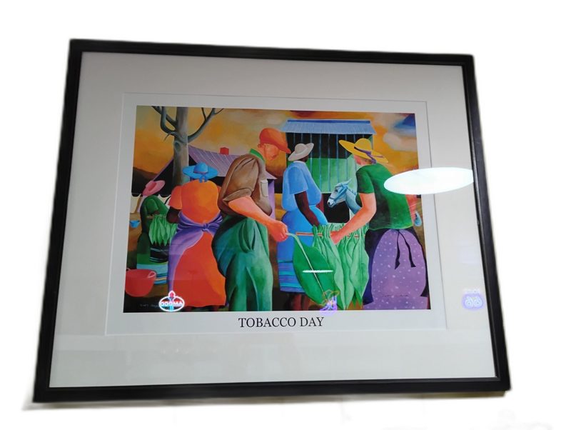 Framed Tobacco Day Print