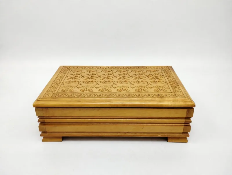Carved Wooden Box