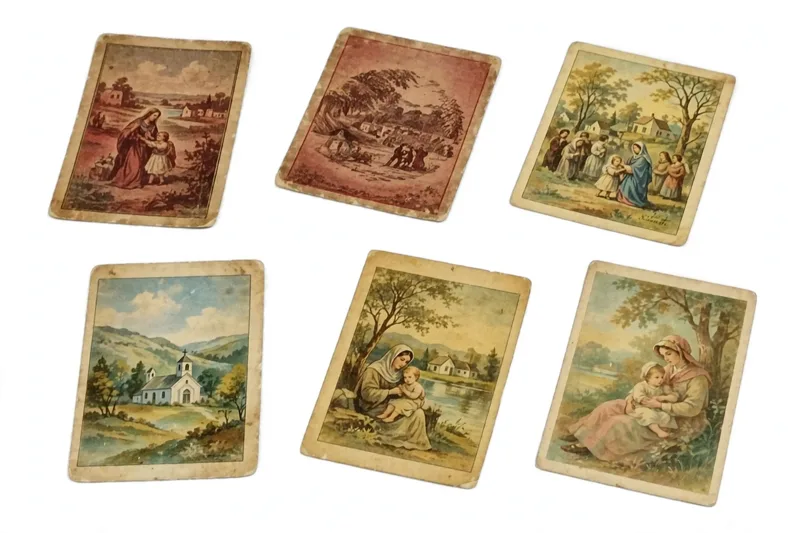 Vintage Religious Postcards and Cards - Lot