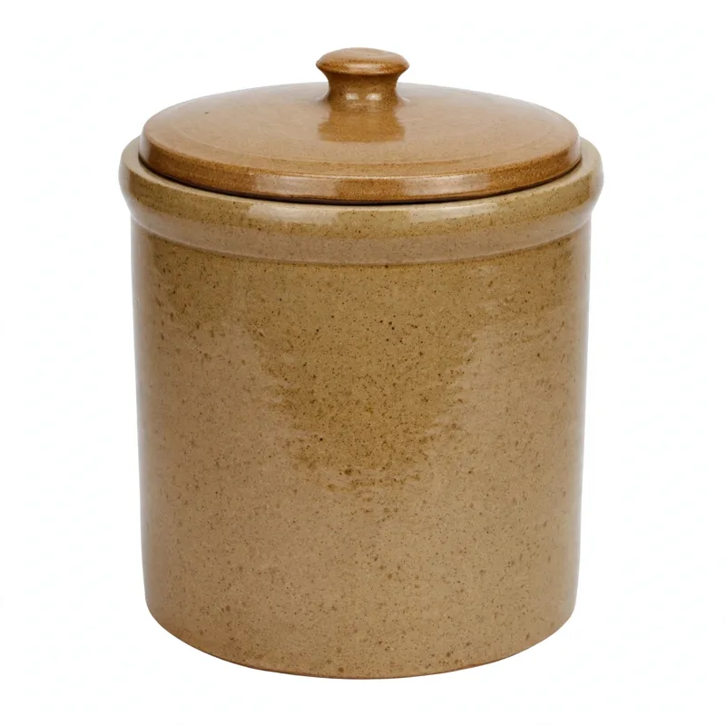 Stoneware Crock with Lid