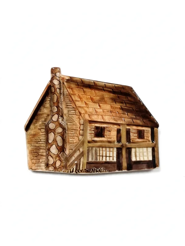 Ceramic Cottage House Plaque