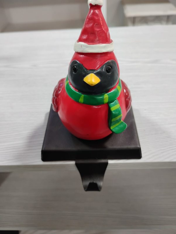 Cardinal Stocking Holder