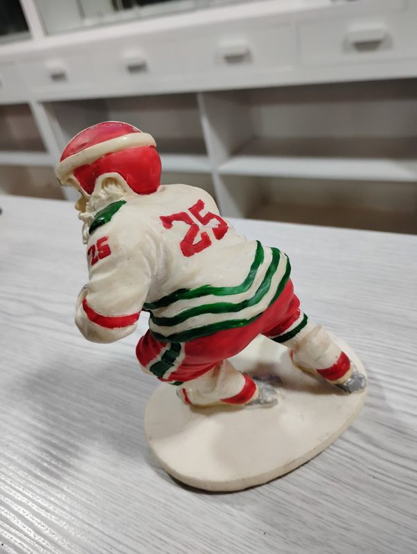 Hockey Santa Figurine (2)