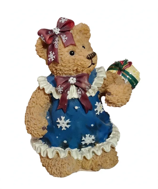 Blue Winter Bear